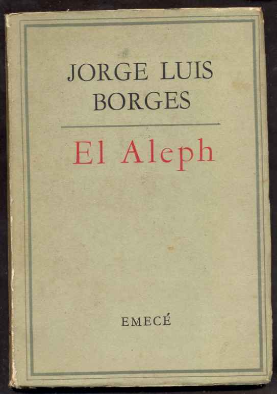 Jorge Luis Borges Book El Aleph 1961 Emece L@@K